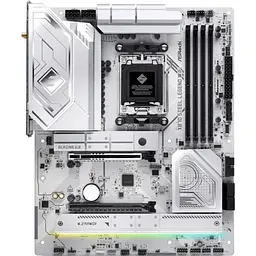 Материнська плата ASRock AM5 X870 Steel Legend WIFI, X870, 4xDDR5, Int. 5.4, 9xUSB3.2/8xUSB2.0, HDMI/2xType-C 4.0, ATX
