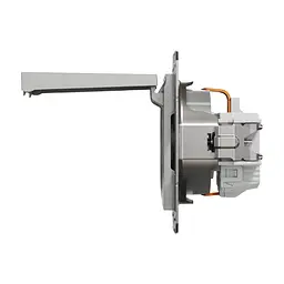 Розетка Schneider Electric ASFORA з кришкою, алюміній (EPH3100161) - мініатюра 4