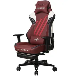 Ігрове крісло 1stPlayer Duke Black White Red (DUKE-FR-BKWHRE) - мініатюра 4
