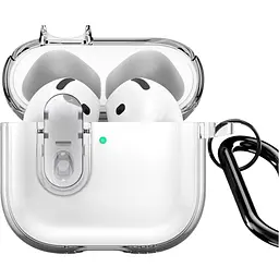 Чохол Dux Ducis Pecl Series для AirPods 4 Clear [131754] - мініатюра 2