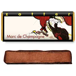 Шоколад Zotter Marc de Champagne чорний органічний 70 г - мініатюра 3