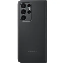 Чохол-книжка S-View Clear View Flip Cover EF-ZG998CBEGRU для Samsung Galaxy S21 Ultra 5G (6.8") Чорний - мініатюра 6