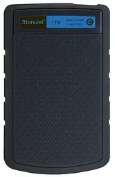 Зовнішній жорсткий диск Transcend 1TB StoreJet 25H3B (TS1TSJ25H3B) - мініатюра 4