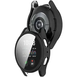 Чохол-накладка DK для Samsung Galaxy Watch7 (L300 / L305) 40mm Silicone Face Case (black) - мініатюра 2