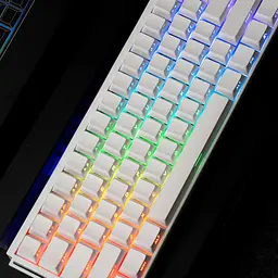 Магнітна клавіатура Veekos Shine60 HE 60%, Білий - мініатюра 8