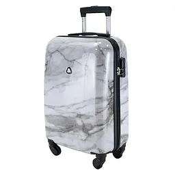 Валіза Semi Line 20" S White Marble (T5731-1)