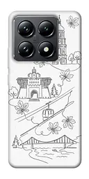 TPU чохол Demsky Kyiv spirit для Xiaomi 14T Pro