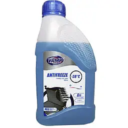 Антифриз Vamp G11, -38 °C синій 1 л