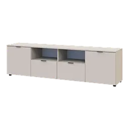Комод Doros Рон 4 2 фасади 2 шухляди Кашемір 180х38х50 (41516046)