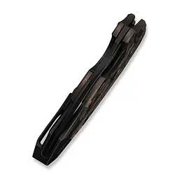Ніж складаний туристичний Weknife Arrakis (8.8 см) Vanax / Titanium чорний з бронзою - мініатюра 6