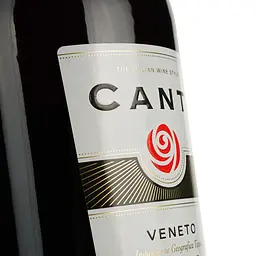 Вино Canti Merlot Veneto IGT червоне напівсолодке 0.75 л - мініатюра 3