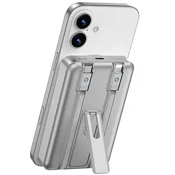Портативний ЗП Power Bank WIWU Wi-P056 22.5W+PD20W з БЗП+iWatch with cable 10000 mAh Silver - мініатюра 3