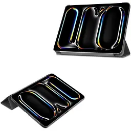 Чохол-книжка BeCover Smart Case для Apple iPad Pro 11" M4 2024 Black Abstraction (711630) - мініатюра 4