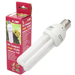 Люмінесцентна лампа Hobby UV Compact Jungle 4 % UV-B, 23 W (37333) - мініатюра 2