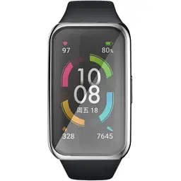 Чохол-накладка DK CDK Silicone Face Case для Huawei Band 7 (012534) (silver) - мініатюра 2