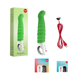 Вібратор точки G Fun Factory PATCHY PAUL fresh green, гнучкий, 12 режимів - мініатюра 7