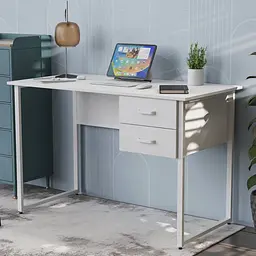 Комп'ютерний стіл Ferrum-decor Таккота 75x100x70 білий ДСП Білий 16мм (FRD-102108)