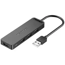 Концентратор VENTION USB 2.0 to 4xUSB 2.0 black (CHMBB)