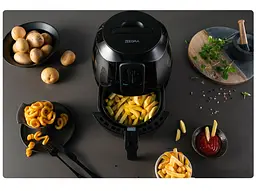 Аэрогриль Аэрофритюрница Zeegma Knapper Quick Air - мініатюра 10