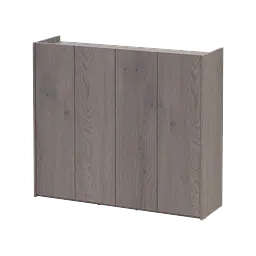 Тумба для взуття Doros Кассель Канноло 4 ДСП 128х37х110 (41516216)