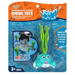 Іграшка для плавання "Морський житель" 777-752BCD(Turquoise) Diving Toys 13 см