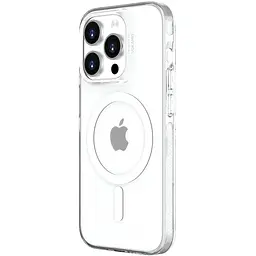 Чохол Vokamo для iPhone 15 Pro Max захисний з магнітним кільцем прозорий - мініатюра 2