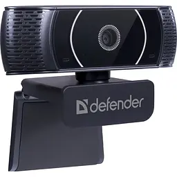 Веб-камера Defender G-lens 2590 QHD 2K 1440p, 3.7МП чорна (63113)