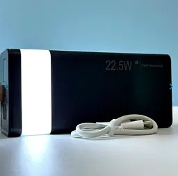 Портативна батарея WUW TUGII-Y53 (PD22.5W quick charge) 30000mAh Black - мініатюра 2