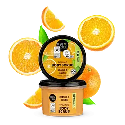 Скраб для тіла Тонізуючий Апельсин Organic Shop 250 мл
