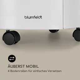 Газовий обігрівач blumfeldt Bonaparte 4200 Вт (10035031) Білий - мініатюра 5