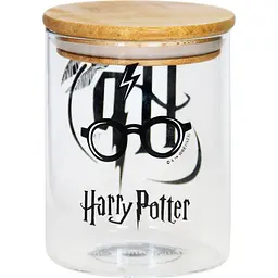  Банка скляна для зберігання Warner Bros. Harry Potter з бамбуковою кришкою 450 мл (85005874) - мініатюра 2