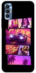 TPU чохол Demsky GTA vibes для TECNO Spark 8P