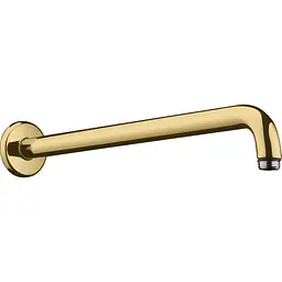 Кронштейн для верхнього душу Hansgrohe 389 мм Polished Gold Optic 27413990 Золотий