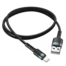 Кабель Avantis AC-46i USB – Lightning- чорний