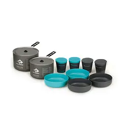 Набір посуду Sea To Summit Alpha Cookset 4.2 Чорний-Синій
