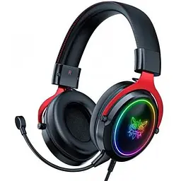 Ігрові навушники Onikuma X10 Gaming with LED чорно сріблясті - мініатюра 9