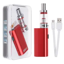 Набір Електронна сигарета Jomo Lite 40w 2200mAh Kit +3 випарника в подарунок Вейп Kit Red (18200) - мініатюра 4