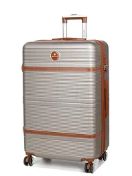 Валіза велика L ABS-пластик Worldline Airtex 629 76×52×30см 110л Шампань