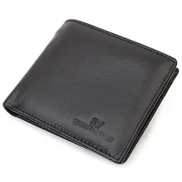 Чоловічий шкіряний гаманець ST Leather 11,5х9,5х2 см acs0029391