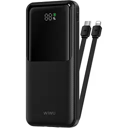 Зовнішній акумулятор WiWU Essen Wi-P081 10000mAh 22.5W Black (6977703658583) [161282]
