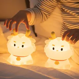 Нічний світильник Xiaomi Jinwu Can Be Rechargeable Longbao Patted The Night Light With Seven Colors (CLL0001) [173600] - мініатюра 9