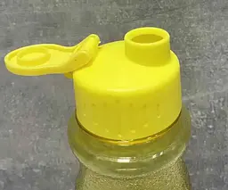 Пляшка для води та напоїв My Bottle 600 мл дорожня пластикова Жовта - мініатюра 3