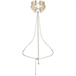 Намисто-комір Bijoux Indiscrets Desir Metallique Collar - Gold