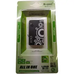 Зчитувач флеш-карт Atcom TD2027 USB 2.0 ALL IN 1 - (Memory Stick (MS) Secure Digit (10727) - мініатюра 2