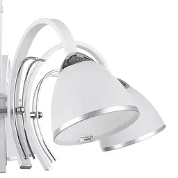 Люстра стельова Brille класична E27 60W WH (LK-548C/5) - мініатюра 3