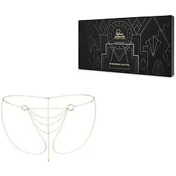 Ланцюжок-трусики Bijoux Indiscrets Magnifique Bikini Chain - Gold - мініатюра 4