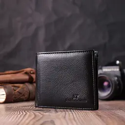 Чоловічий шкіряний портмоне ST Leather 11,5х9,5х1,5 см acs0028307 - мініатюра 6