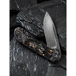 Ніж Civivi Elementum, Damascus, Carbon Fiber (C907C-DS3) - мініатюра 11
