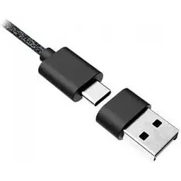Дротова гарнітура Logitech Zone Wired USB + Type-C стерео чорна (981-000870) - мініатюра 5