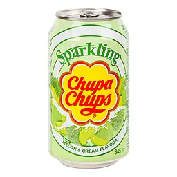 Напій Chupa Chups Melon&Cream, газований, з/б, 345 мл (888452) - мініатюра 2
